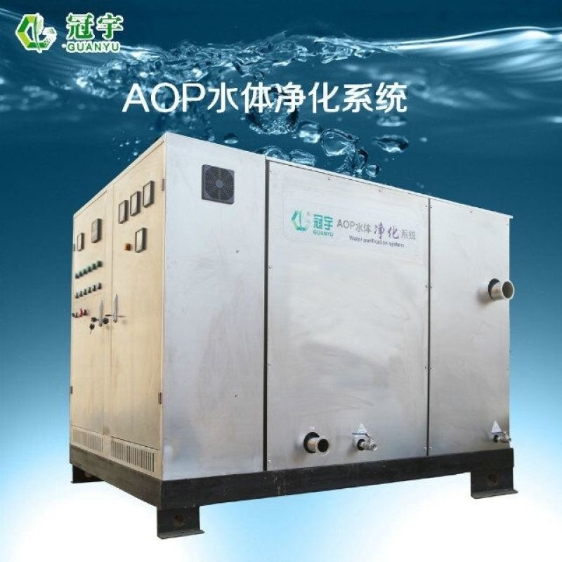 广州泳池水处理冠宇AOP水体净化设备系统流程
