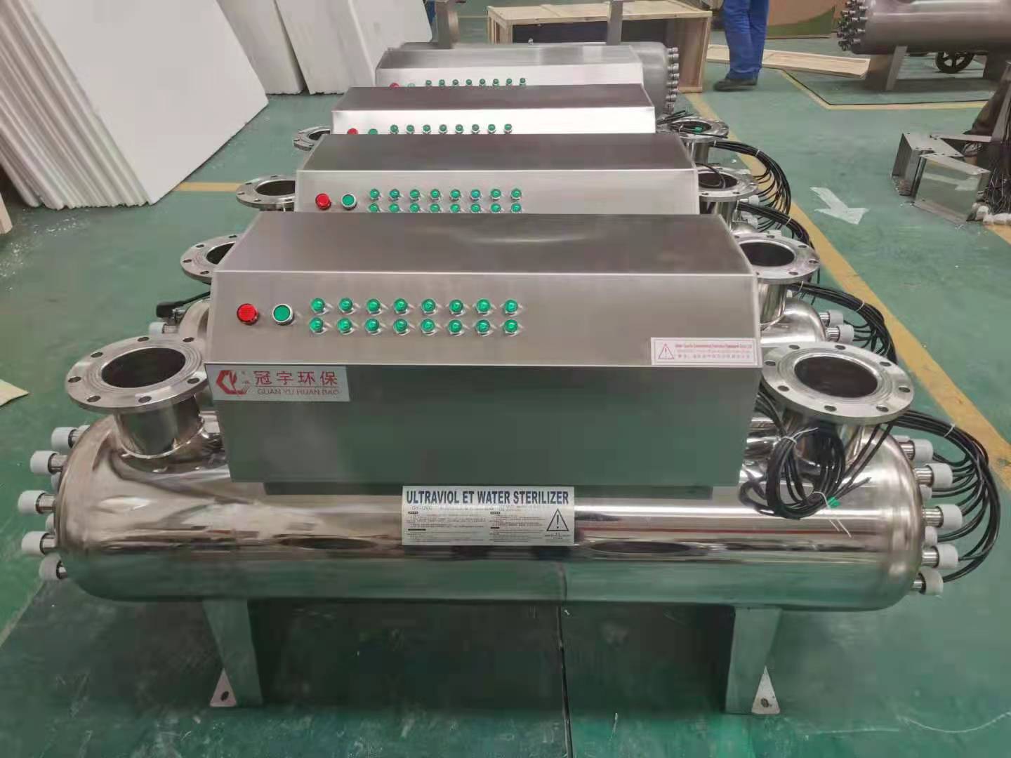 管道式紫外线消毒设备源头供应商鑫冠宇自有品牌