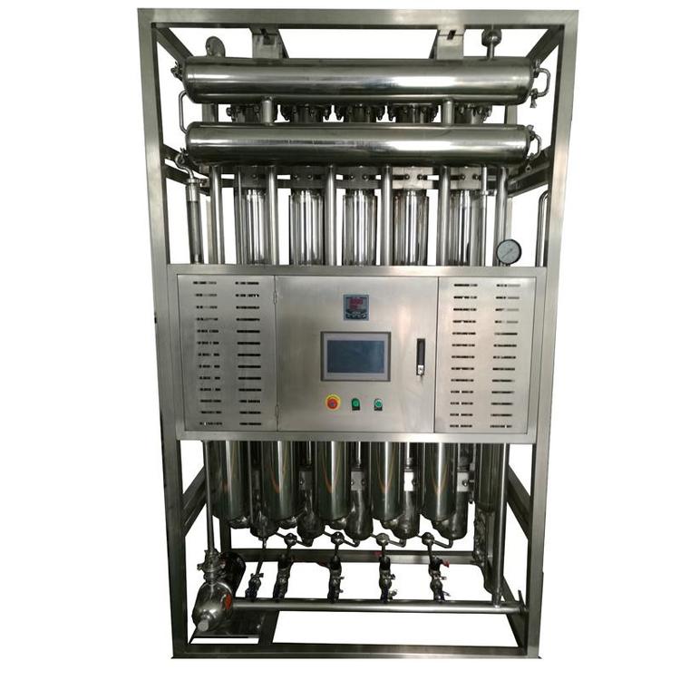 医药厂选配列管多效蒸馏水机冠宇牌支持调试