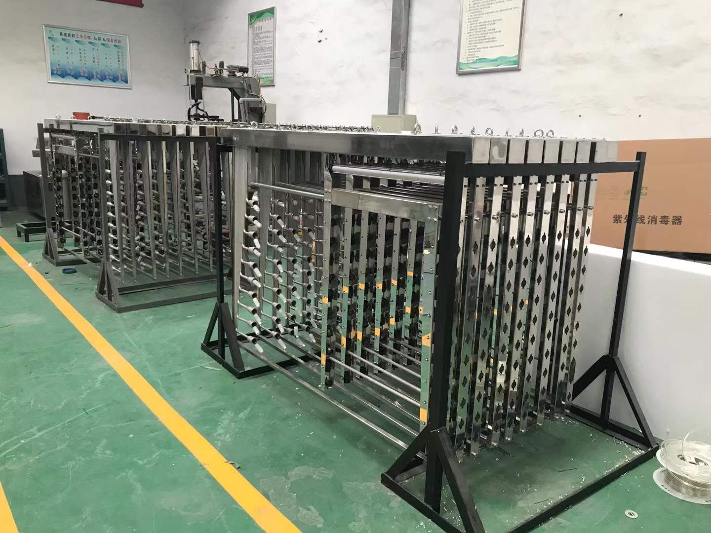 制药废水末端处理选型污水紫外线消毒模块冠宇牌